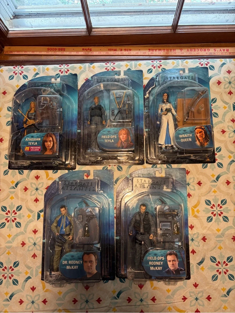 Stargate Atlantis, Series 2 Complete Set, action figures